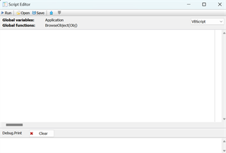 Script Editor